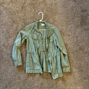 Gently used green coat